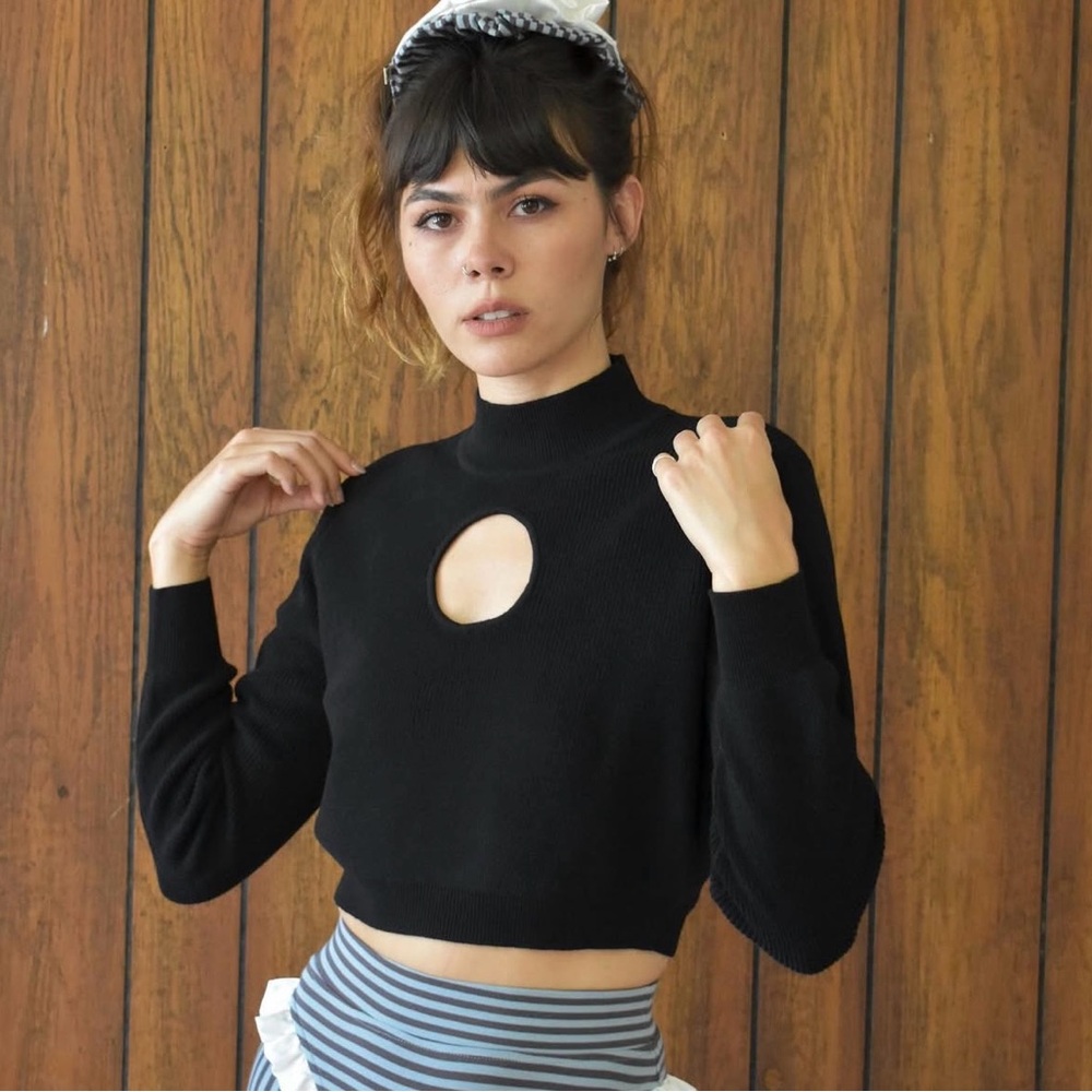 Fashion Brand Company Glory Hole Sweater in Black